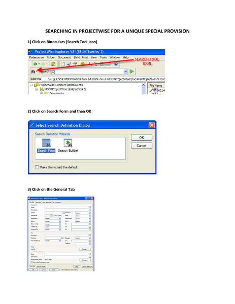 File:ProjectWise Unique SP search.pdf